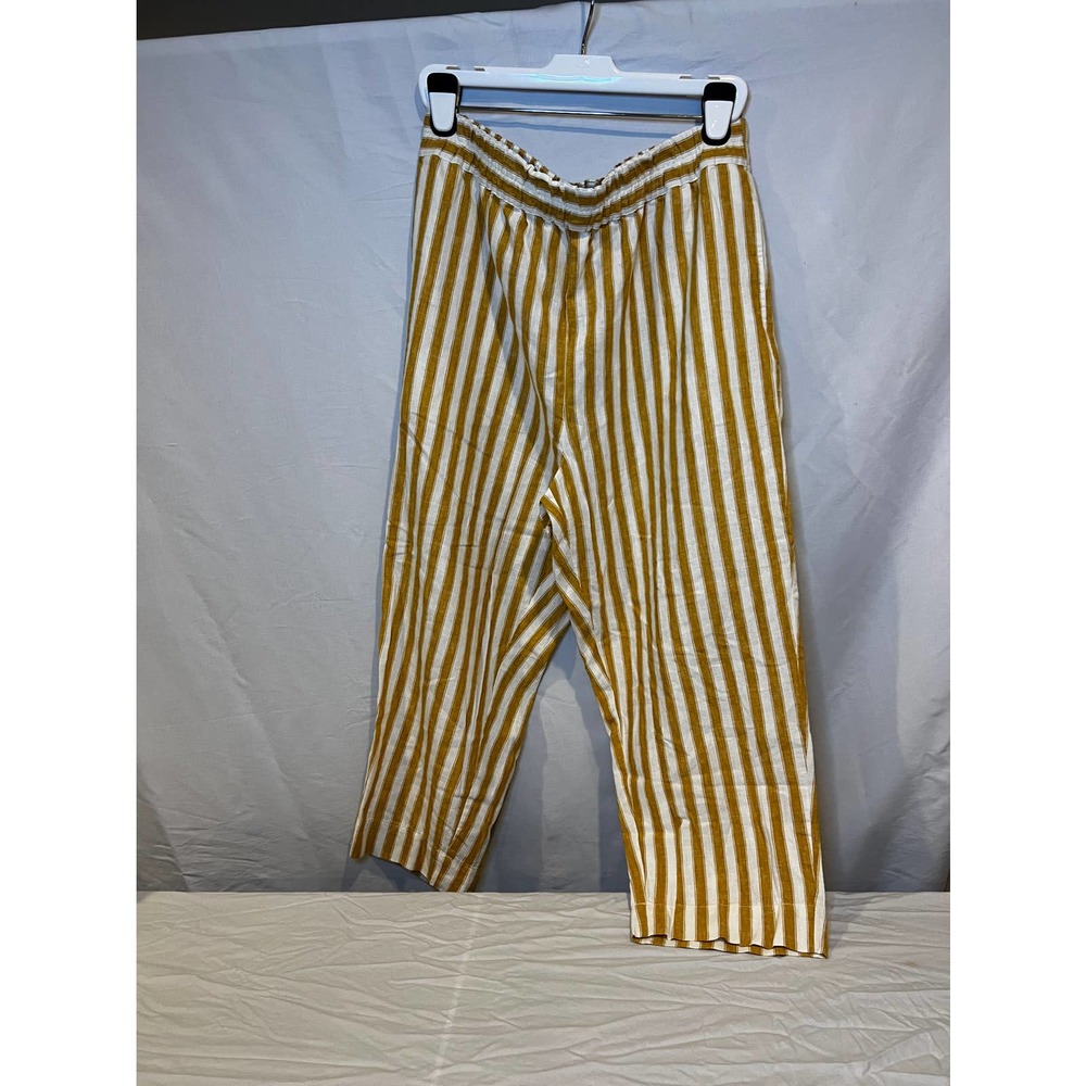 Madewell Striped Linen Pants